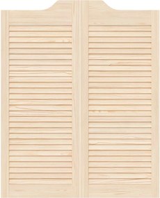 vidaXL Πόρτες Swing Φυσικό 100 x 40 cm Μασίφ Ξύλο Πεύκου