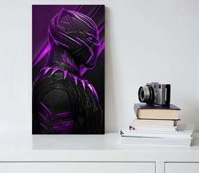 Πίνακας σε καμβά Black Panther KNV1687 30x60cm