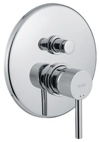 Armando Vicario Industrial Chrome Μίκτης Εντοιχισμού 2 Εξόδων με Εκτροπέα 512050D-100