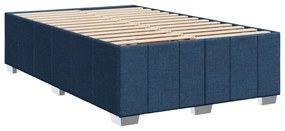 ΚΡΕΒΑΤΙ BOXSPRING ΜΕ ΣΤΡΩΜΑ ΜΠΛΕ 120X200 ΕΚ. ΥΦΑΣΜΑΤΙΝΟ 3289334