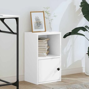vidaXL Βιβλιοθήκη Λευκή 31x24x52 εκ. από Επεξεργασμένο Ξύλο