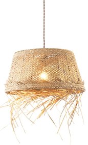 Φωτιστικό Οροφής Andros OD94891PG 1xE27 Φ40x120cm Natural Aca