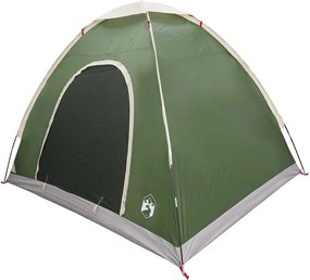 vidaXL Σκηνή Camping 2 ατόμων Πράσινο 185T Πολυεστέρας με επικάλυψη PU