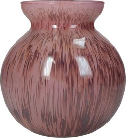 Βάζο ArteLibre Ροζ Γυαλί 15x15x16cm