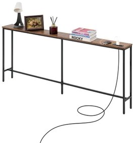 VEVOR Narrow Console Sofa Table Couch Table 70.9” for Entryway &amp; Living Room