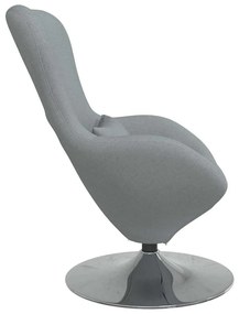 vidaXL Καρέκλες, Ανάκλινδροι & Καρέκλες Κοιμιστή Ανοιχτό γκρι