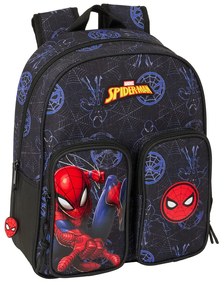 Σχολική Τσάντα Spider-Man Attack Μαύρο 27 x 33 x 10 cm