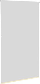 vidaXL Roller Blind Blackout Μπεζ 140x210 cm Πλάτος υφάσματος 136,6cm