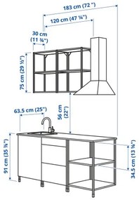 ENHET κουζίνα 993.374.61