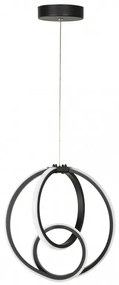 Φωτιστικό Οροφής LED Step Dimmable Neon 01-0349 Black
