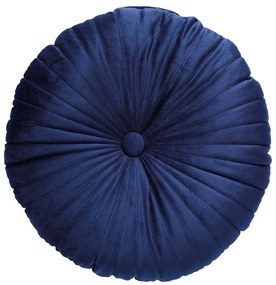 Διακοσμητικό Μαξιλάρι Βελουτέ (Φ38) Das Home Cushions 0269 D.Blue