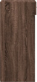 vidaXL Ντουλάπι Καφέ Δρυς 40x42,5x93 εκ. Επεξεργασμένο Ξύλο
