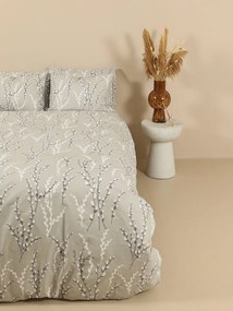 Σετ Σεντόνια Cotton Feelings 2054 Grey Μονό (165x270) Sunshine Home 151-53-151