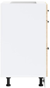 vidaXL ντουλάπι βάσης κουζίνας Kalmar Sonoma δρυς Επεξεργασμένο Ξύλο