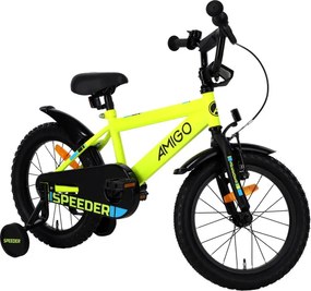 Speeder 16 Inch 27 cm Boys Coaster Brake Yellow/Black