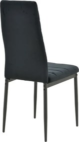Τραπεζαρία Balou-Parker pakoworld σετ 5τεμ μαύρο Φ120x73εκ
