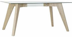 Τραπεζαρία DKD Home Decor Κρυστάλλινο Ξύλο MDF 160 x 90 x 75 cm