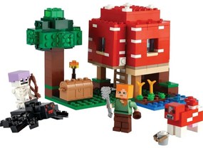 Το Σπίτι Των Μανιταριών 21179 Minecraft 272τμχ 8 ετών+ Multicolor Lego