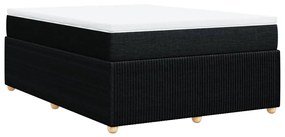 ΚΡΕΒΑΤΙ BOXSPRING ΜΕ ΣΤΡΩΜΑ ΜΑΥΡΟ 140X200 ΕΚ. ΥΦΑΣΜΑΤΙΝΟ 3285576