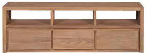 ΈΠΙΠΛΟ ΤΗΛΕΟΡΑΣΗΣ 120X30X40 ΕΚ ΜΑΣΙΦ ΞΥΛΟ TEAK/ΦΥΣΙΚΟ ΦΙΝΙΡΙΣΜΑ 246950