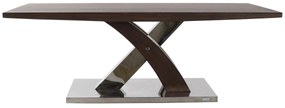Τραπεζαρία DKD Home Decor Ξύλο Χάλυβας 120 x 60 x 43,5 cm