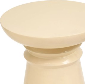 Βοηθητικό Τραπεζάκι (Φ38x43) A-S Jaya Ivory 197799I