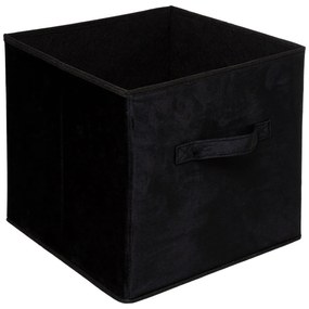 Κουτί Αποθήκευσης (31x31x31) F-V Velvet Storage Black 160455E