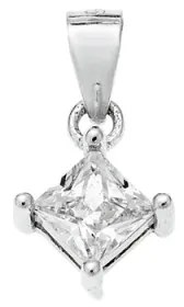 Μενταγιόν Senza Silver 925