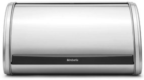 Brabantia 646889 Ψωμιέρα με Καπάκι Roll Top Medium Matt Steel