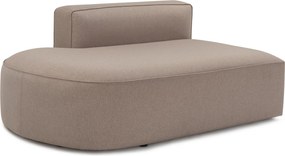 Corner Sofa Mora (X-Oval-L1-O1-O1-R1) Light Brown