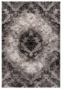 Χαλί (160x230) Polcarpet Damask 9374 Grey Black