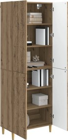 vidaXL Σέτ Ντουλαπιών 2 τμχ. Artisan Δρυς Επεξεργασμένο Ξύλο