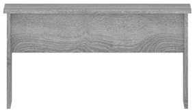 Τραπεζάκι Σαλονιού Γκρι Sonoma80x50,5x41,5εκ.Επεξεργασμένο Ξύλο - Γκρι
