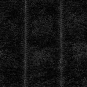 vidaXL Ριχτάρια 6 pcs Μαύρο 240 x 220 cm Μαλλί