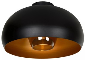 Φωτιστικό Οροφής Lucide 30186-38-30 SHARAN Μαύρο Ματ (Black Mat)|Φυμέ (Smoke)