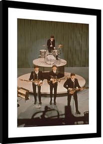 Κορνιζαρισμένη αφίσα The Beatles - Sullivan Show
