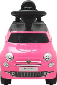 vidaXL Περπατούρα Fiat 500 Ροζ