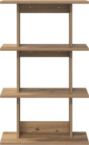 vidaXL Ράφι Τοίχου Επιτοίχιο Artisan Δρυς 56 x 20 x 90 εκ