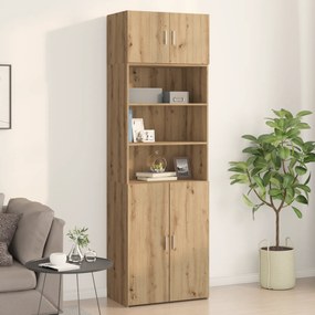 vidaXL Ντουλάπι τοίχου από δρυς 70x42,5x40 εκ. Επεξεργασμένο ξύλο