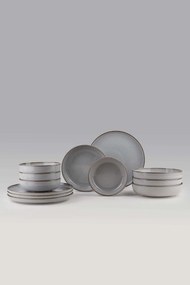 Dinner Set (12 Pieces) MOD12Y1730955 Grey