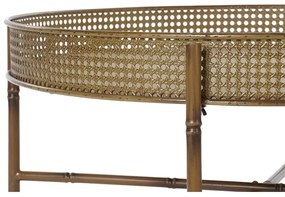 Τραπεζάκι Καφέ DKD Home Decor Μέταλλο 80 x 80 x 38 cm