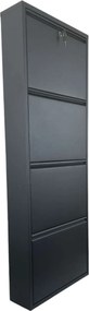Shoe Cabinet Garda 4 - Black Black