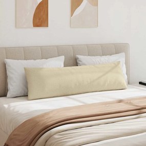vidaXL Μαξιλάρι Καναπέ 2 pcs Κρεμ 145 x 40 εκ. ύφασμα