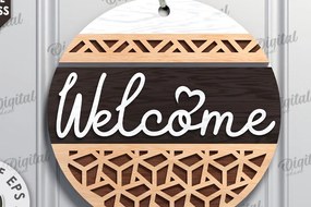 Σετ των 2 Intra απο ξύλο plywood 3mm-4mm πάχος – Ξύλινη πινακίδα υποδοχής με λέιζερ Δίασταση 20x20 cm INTRAFABR-112121864