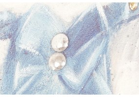 Καμβάς DKD Home Decor Τζίντζερ Καμβάς 102 x 4,5 x 102 cm