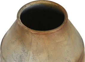 Βάζο Home ESPRIT Μπεζ Μέταλλο 49 X 49 X 93 cm