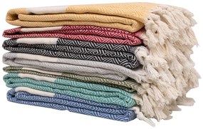 Πετσέτα Θαλάσσης Παρεό 100x180 Σάμερ Λαδί