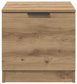 vidaXL Ντουλάπι κρεβατιού 2 pcs artisan δρυς 40 x 39 x 40 εκ.