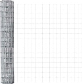 vidaXL Φράχτης Εuro 1,5 x 10 m Σίδηρος με επικάλυψη PVC