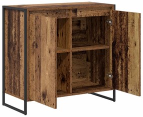 vidaXL Βοηθητικό ντουλάπι Παλιό Ξύλο 79 x 36 x 75 εκ